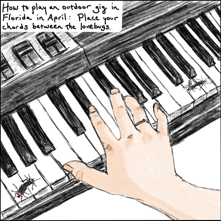 Lovebugs on the Piano